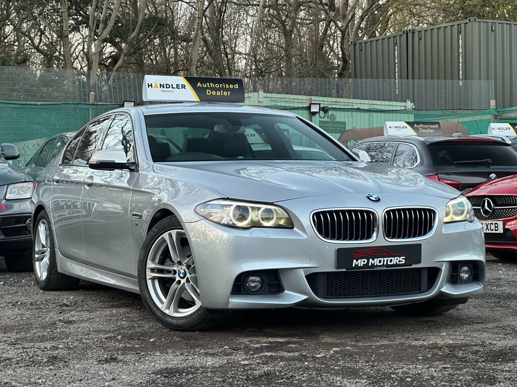 BMW 5 Series 2.0 520D M Sport Euro 6 Ss Silver