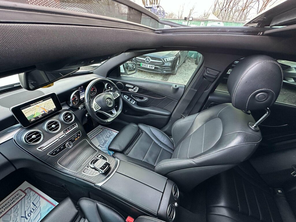 Mercedes-Benz C Class 2.1 C220d Amg Line Premium 7G-tronic Euro 6 S SE66OFZ White #2