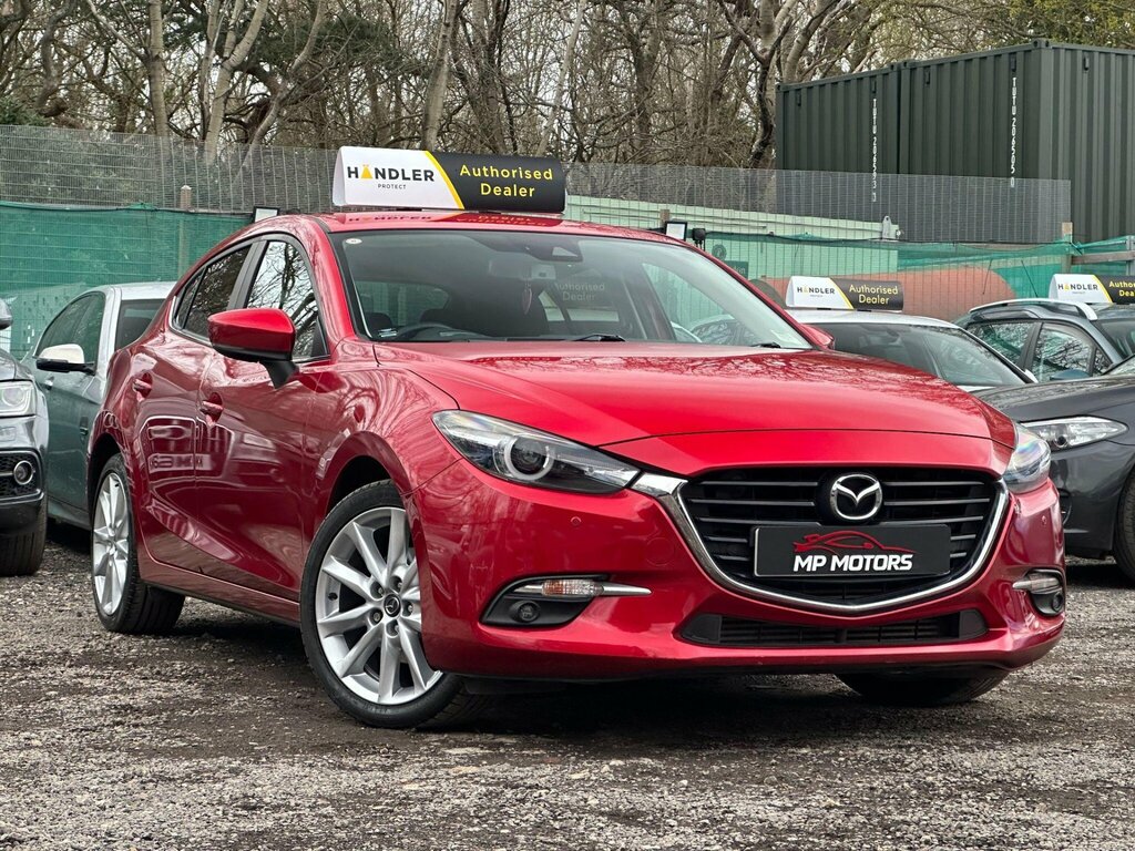 Mazda 3 2.2 Skyactiv-d Sport Nav Euro 6 Ss Red
