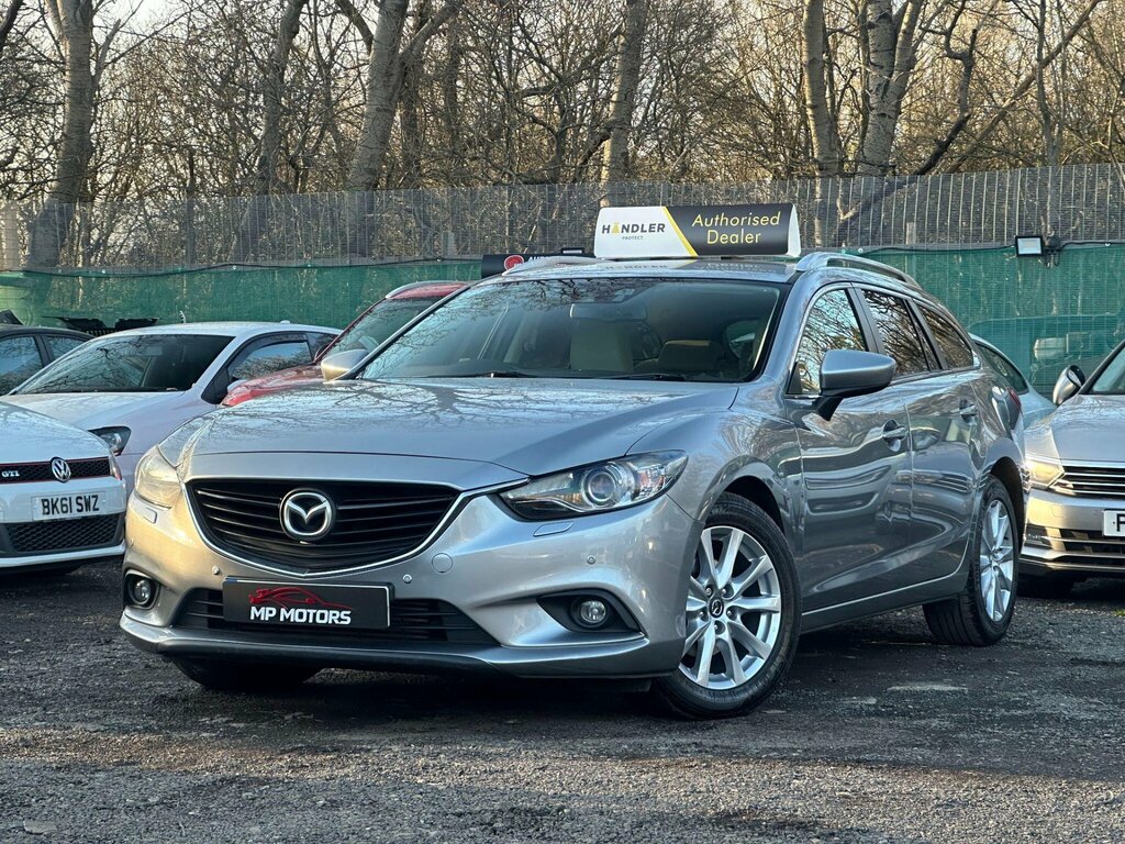 Mazda 6 2.2 Skyactiv-d Sport Nav Tourer Euro 6 Ss Silver #6