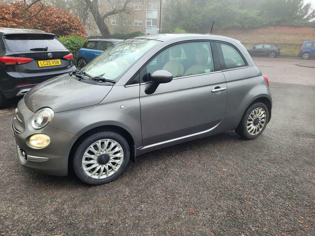 Fiat 500 1.2 Lounge Euro 6 S S PX66PBO Grey #3