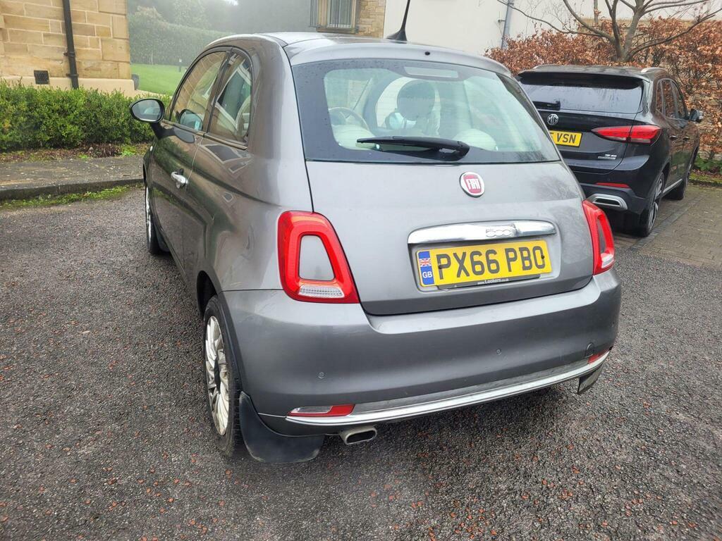 Fiat 500 1.2 Lounge Euro 6 S S PX66PBO Grey #4