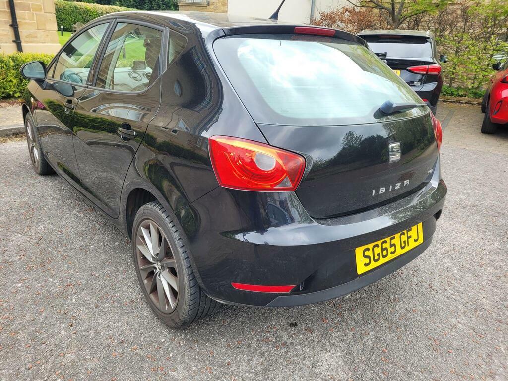 Seat Ibiza 1.2 Tsi I Tech Euro 5 SG65GFJ Black #4
