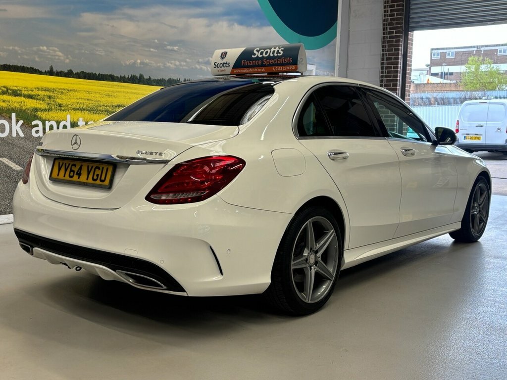 Mercedes-Benz C Class 2L Amg Line YY64YGU White #5