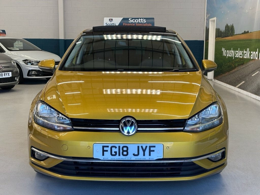 Volkswagen Golf 2L Gt FG18JYF Yellow #2