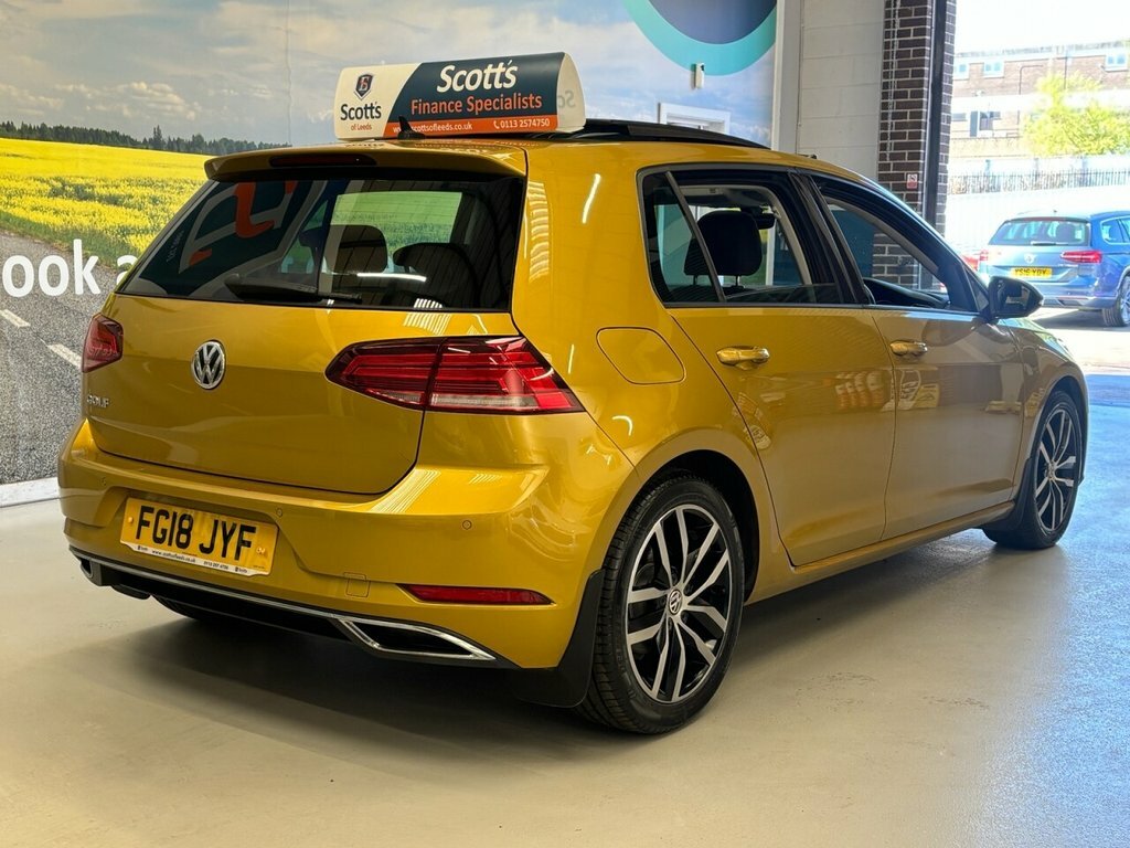 Volkswagen Golf 2L Gt FG18JYF Yellow #5