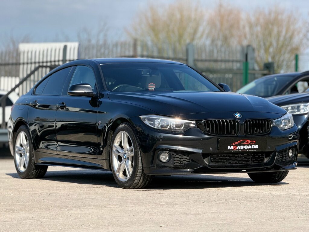 BMW 4 Series Gran Coupe 2.0 420D M Sport Hatchback Xdrive Black
