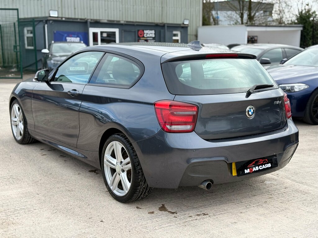 BMW 1 Series 2.0 118D M Sport Hatchback Euro MA62HYZ Grey #3