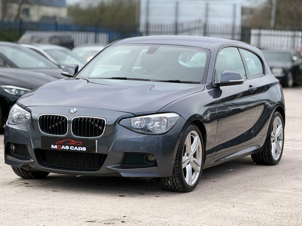 BMW 1 Series 2.0 118D M Sport Hatchback Euro MA62HYZ Grey #2