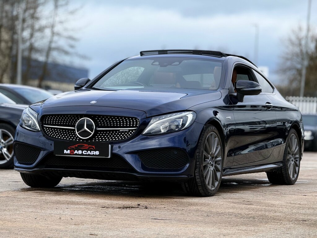 Mercedes-Benz C Class 3.0 C43 V6 Amg Premium Plus Coupe G-t LD66HLW Blue #6