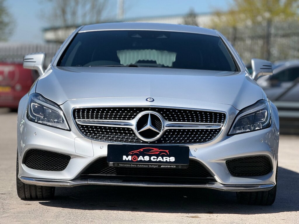 Mercedes-Benz CLS 3.0 Cls350d V6 Amg Line Shooting Brake Silver #5