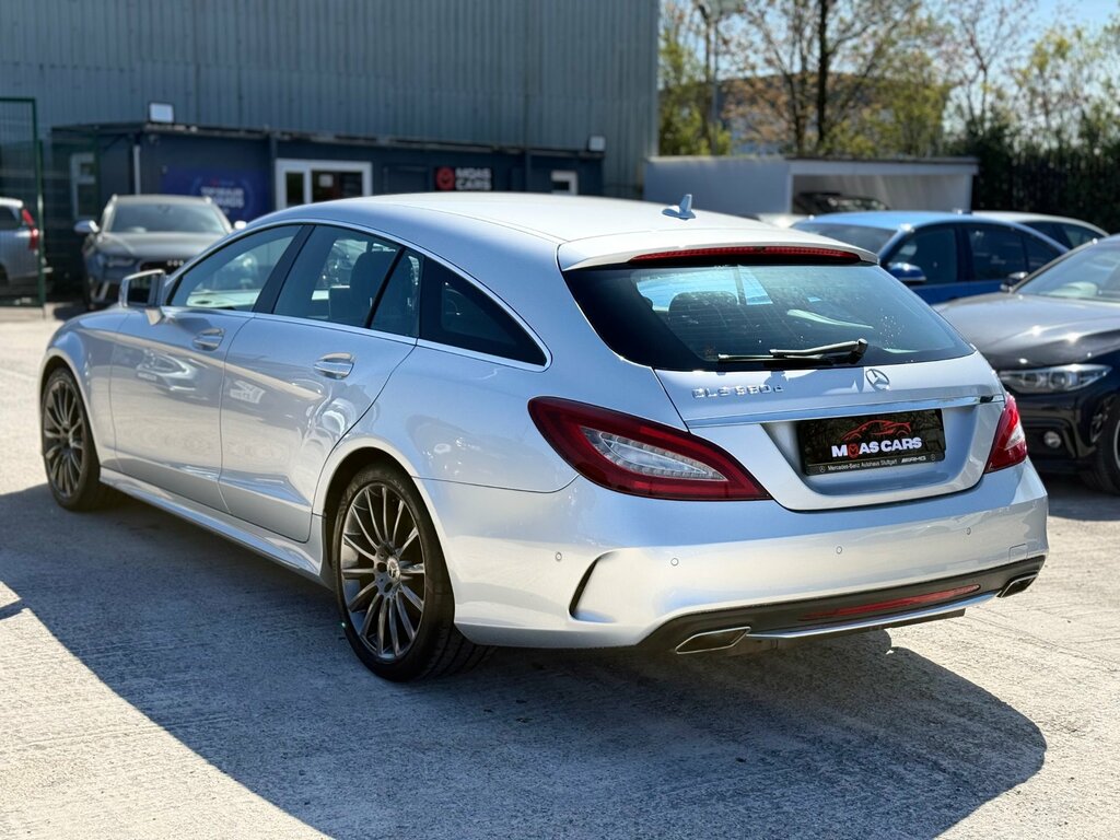 Mercedes-Benz CLS 3.0 Cls350d V6 Amg Line Shooting Brake Silver #3