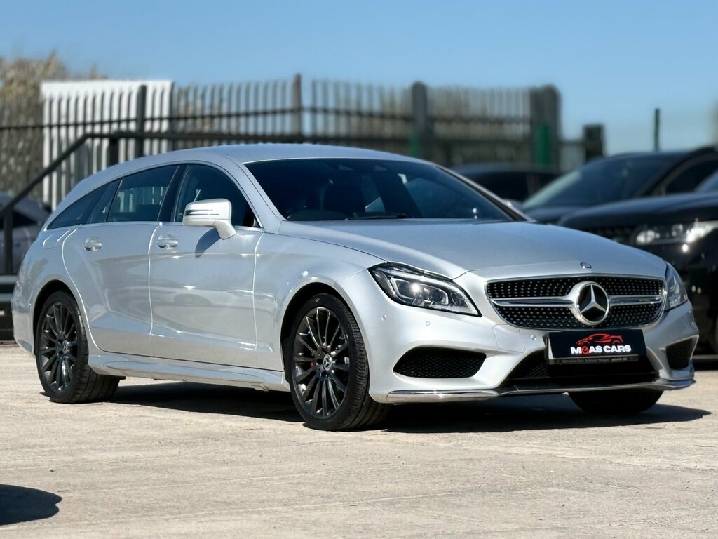 Mercedes-Benz CLS 3.0 Cls350d V6 Amg Line Shooting Brake Silver