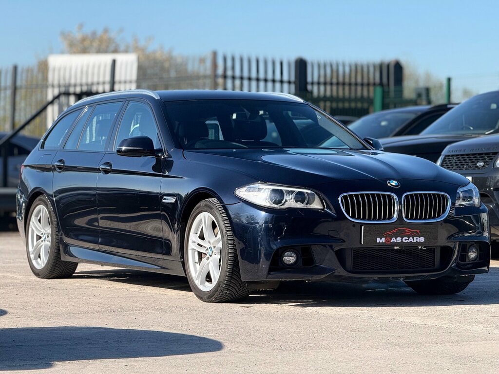 BMW 5 Series 3.0 535D M Sport Touring Euro 6 S Black