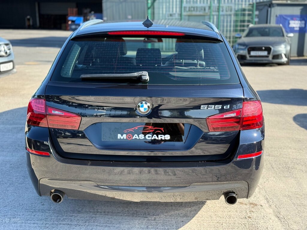 BMW 5 Series 3.0 535D M Sport Touring Euro 6 S YA65ANV Black #6