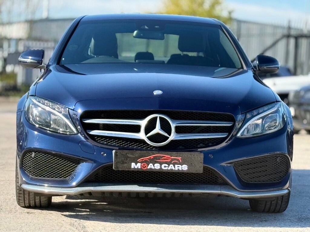 Mercedes-Benz C Class 2.1 C220d Amg Line Saloon Euro 6 Blue #5