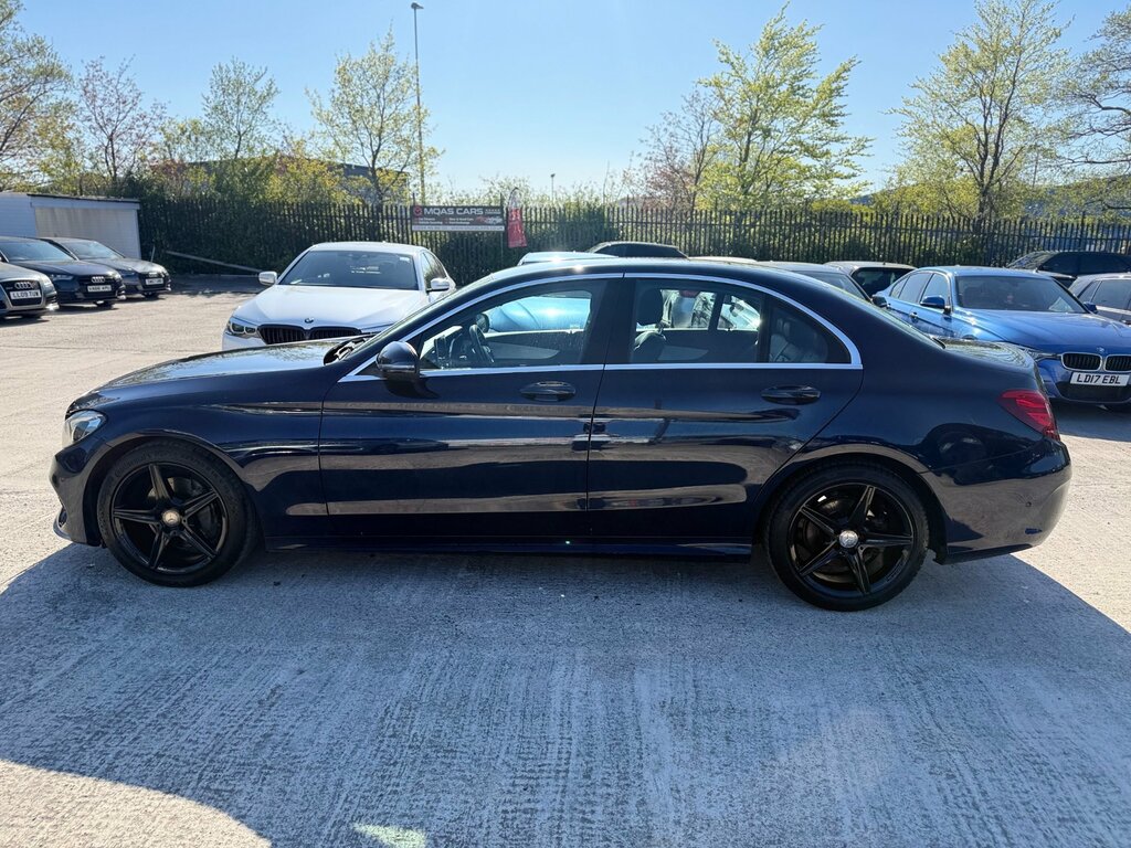 Mercedes-Benz C Class 2.1 C220d Amg Line Saloon Euro 6 Blue #6