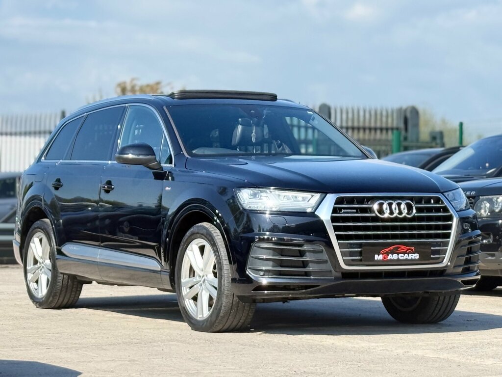 Audi Q7 3.0 Tdi V6 S Line Suv Tiptronic Quattro Black