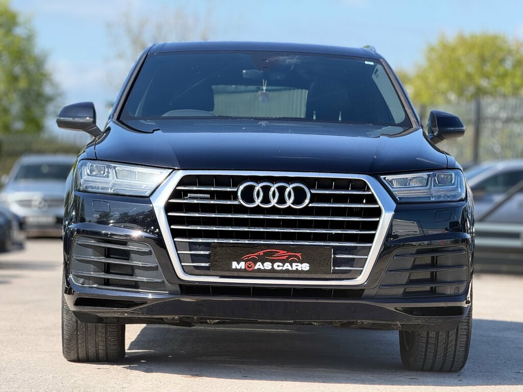 Audi Q7 3.0 Tdi V6 S Line Suv Tiptronic Quattro Black #6