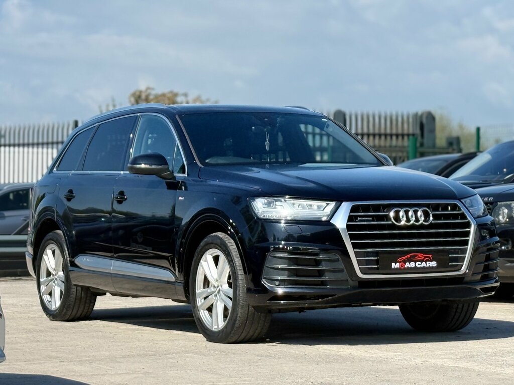 Audi Q7 3.0 Tdi V6 S Line Suv Tiptronic Quattro Black #5