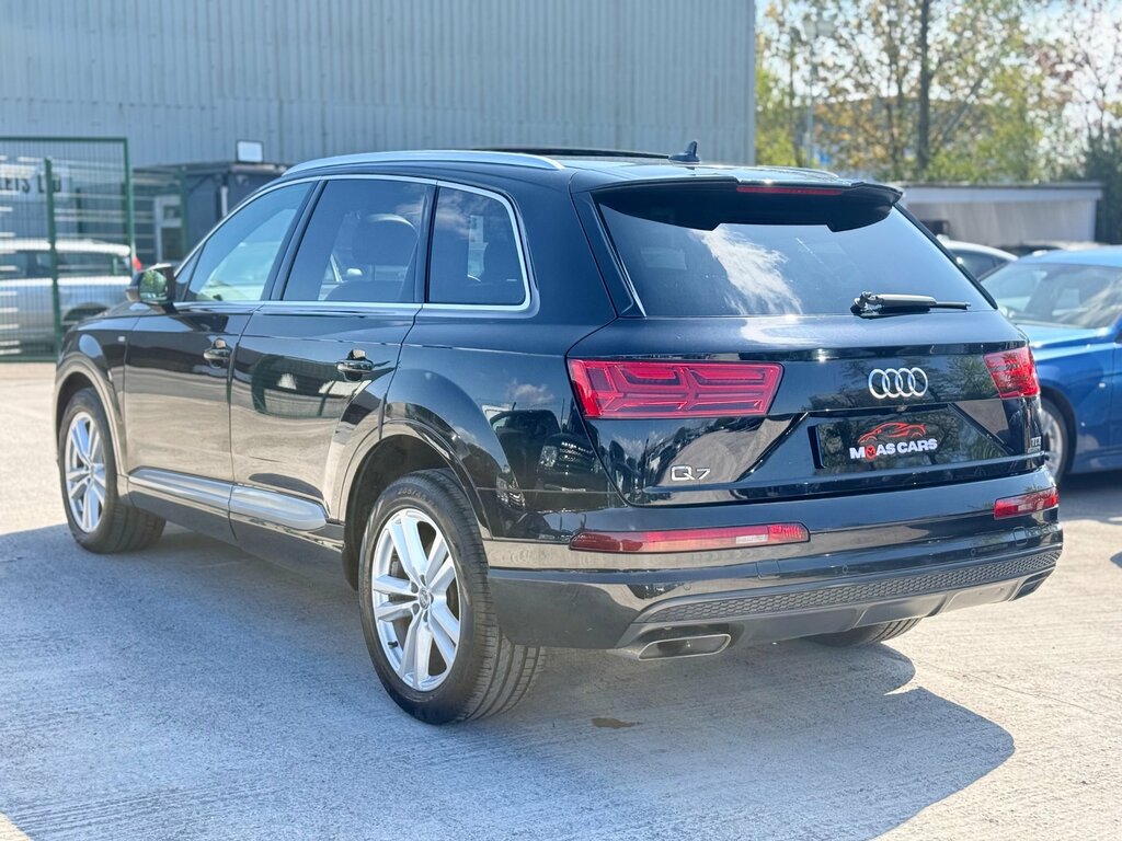 Audi Q7 3.0 Tdi V6 S Line Suv Tiptronic Quattro Black #3