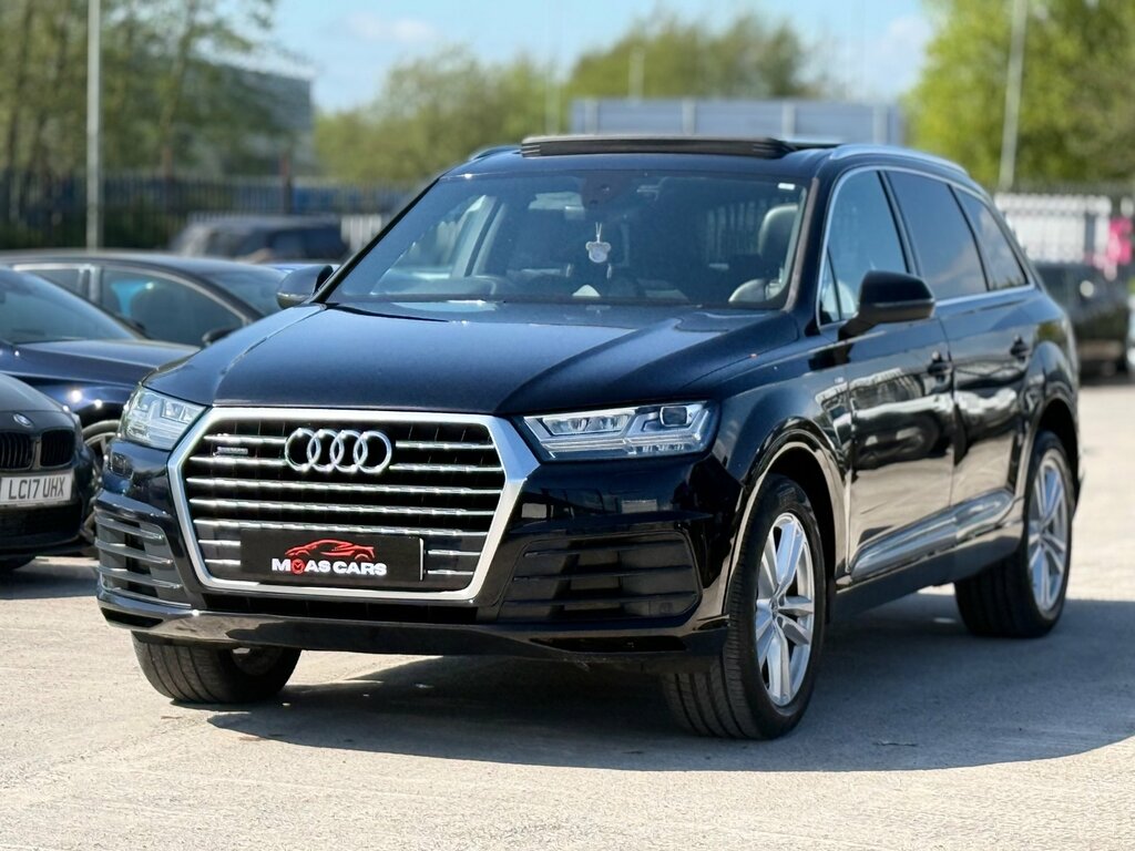 Audi Q7 3.0 Tdi V6 S Line Suv Tiptronic Quattro Black #2