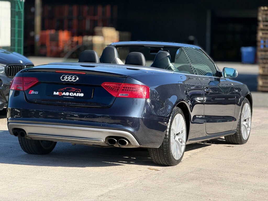 Audi S5 3.0 Tfsi V6 Cabriolet S Tronic Quattro Blue #3