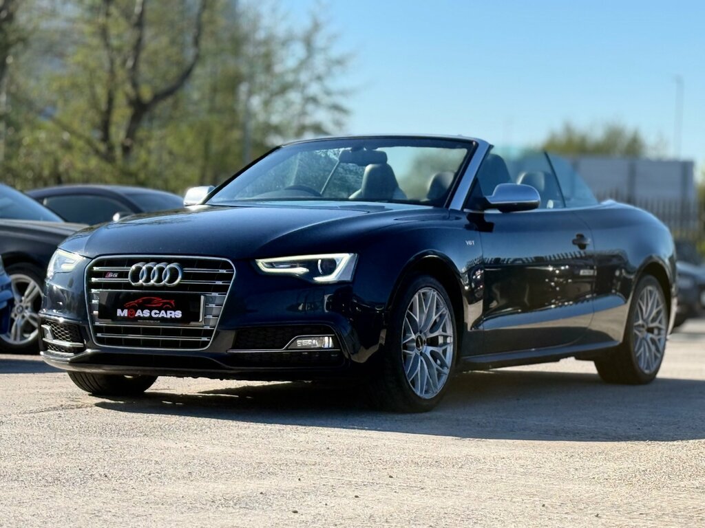 Audi S5 3.0 Tfsi V6 Cabriolet S Tronic Quattro Blue #2
