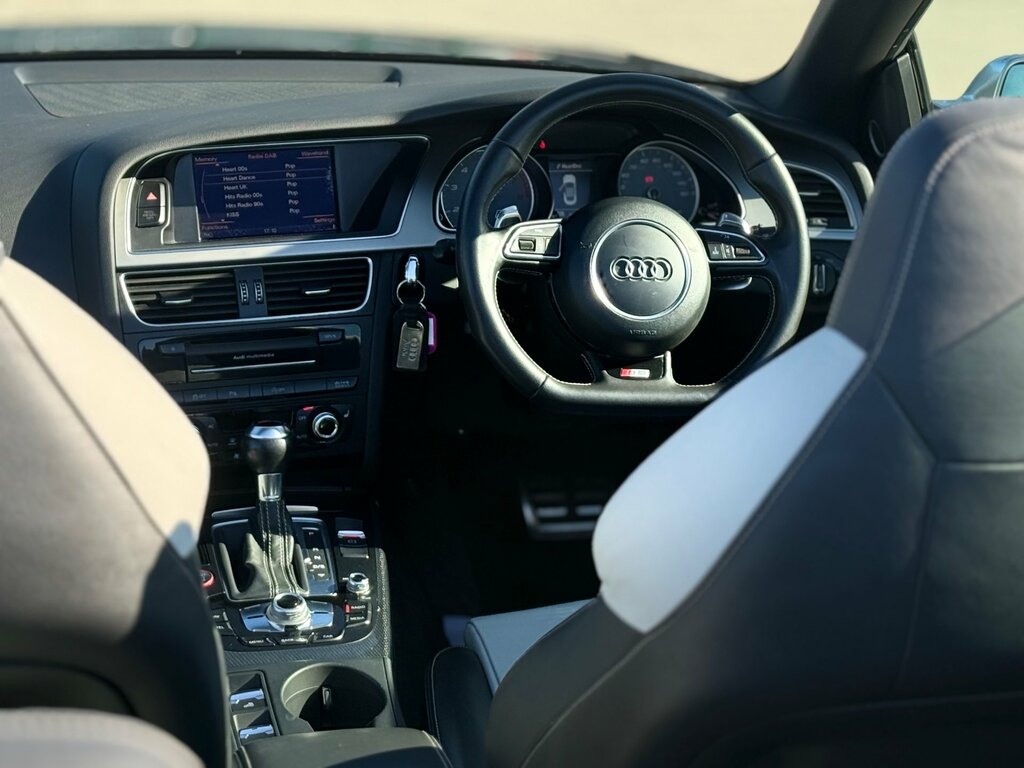 Audi S5 3.0 Tfsi V6 Cabriolet S Tronic Quattro Blue #5