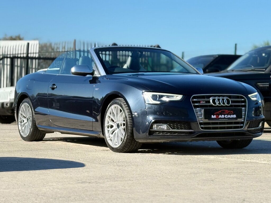 Audi S5 3.0 Tfsi V6 Cabriolet S Tronic Quattro Blue