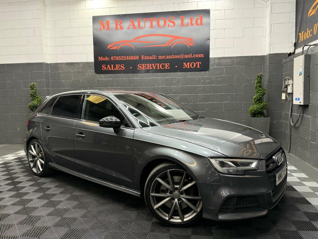 Audi S3 2.0 Tfsi Black Edition Sportback S Tronic Quattro Grey