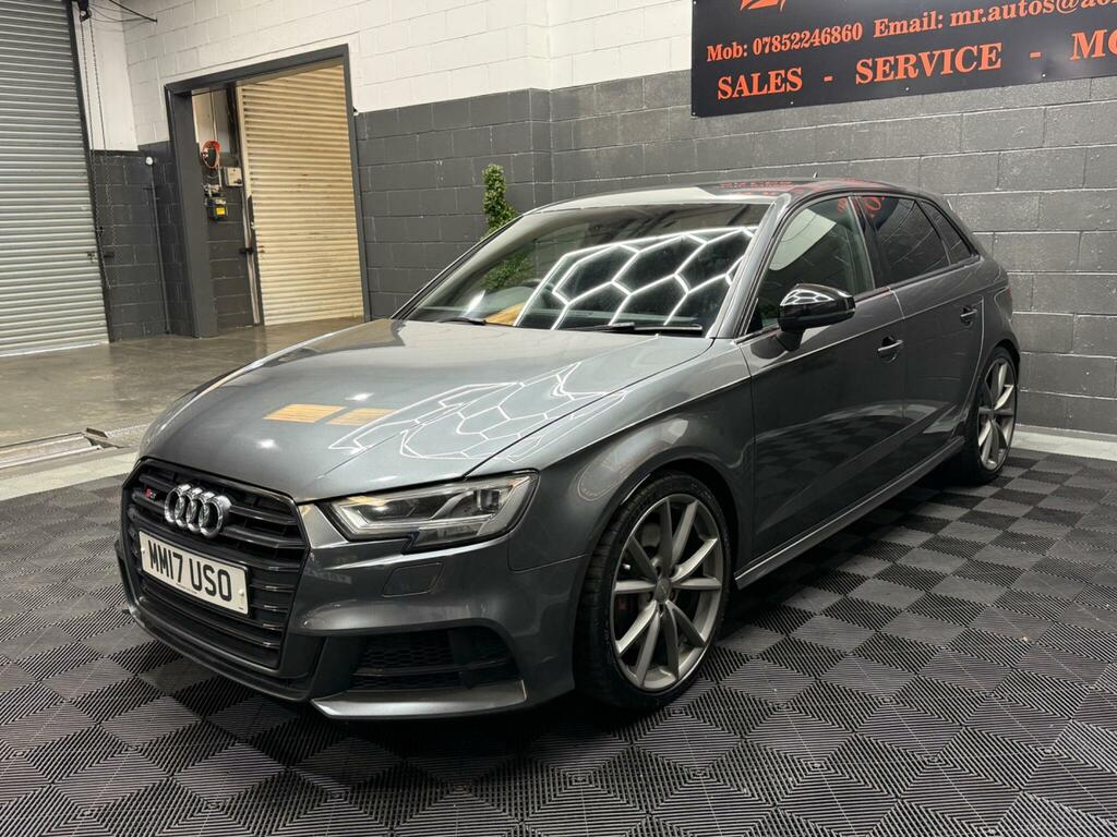 Audi S3 2.0 Tfsi Black Edition Sportback S Tronic Quattro MM17USO Grey #2
