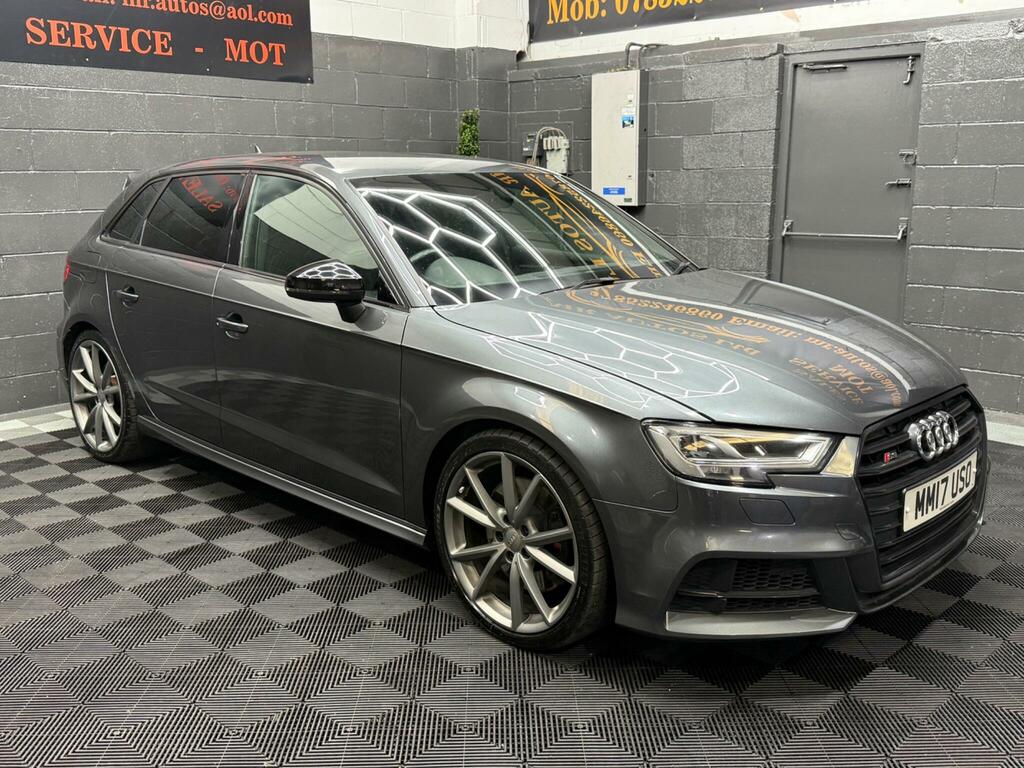 Audi S3 2.0 Tfsi Black Edition Sportback S Tronic Quattro MM17USO Grey #4