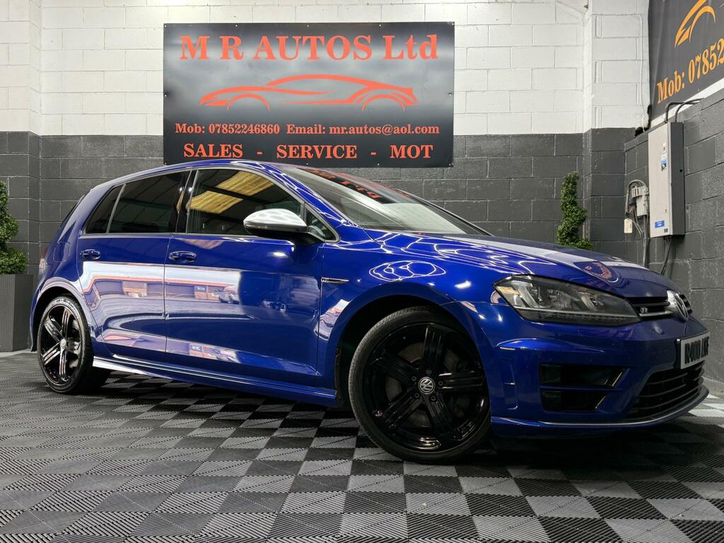 Volkswagen Golf 2.0 Tsi Bluemotion Tech R 4Motion Euro 6 Ss R400AGF Blue #2
