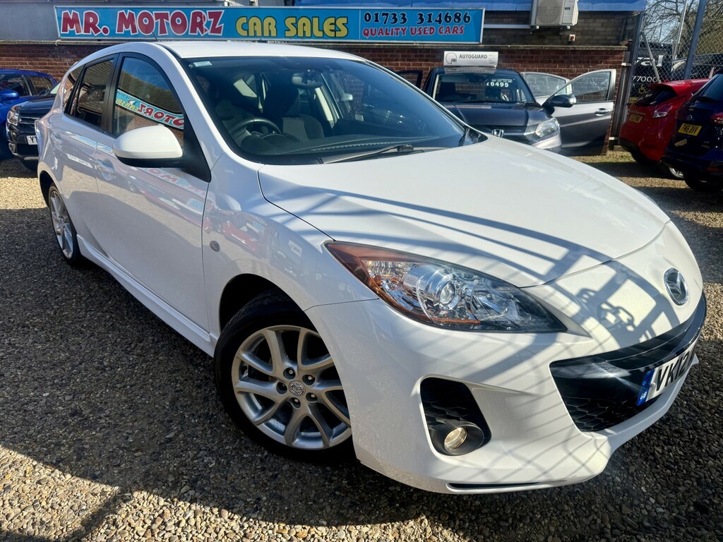 Mazda 3 1.6 D Sport 2012 White