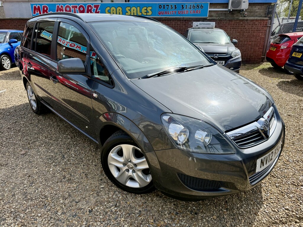 Vauxhall Zafira 1.8 16V Exclusiv 2012 Grey