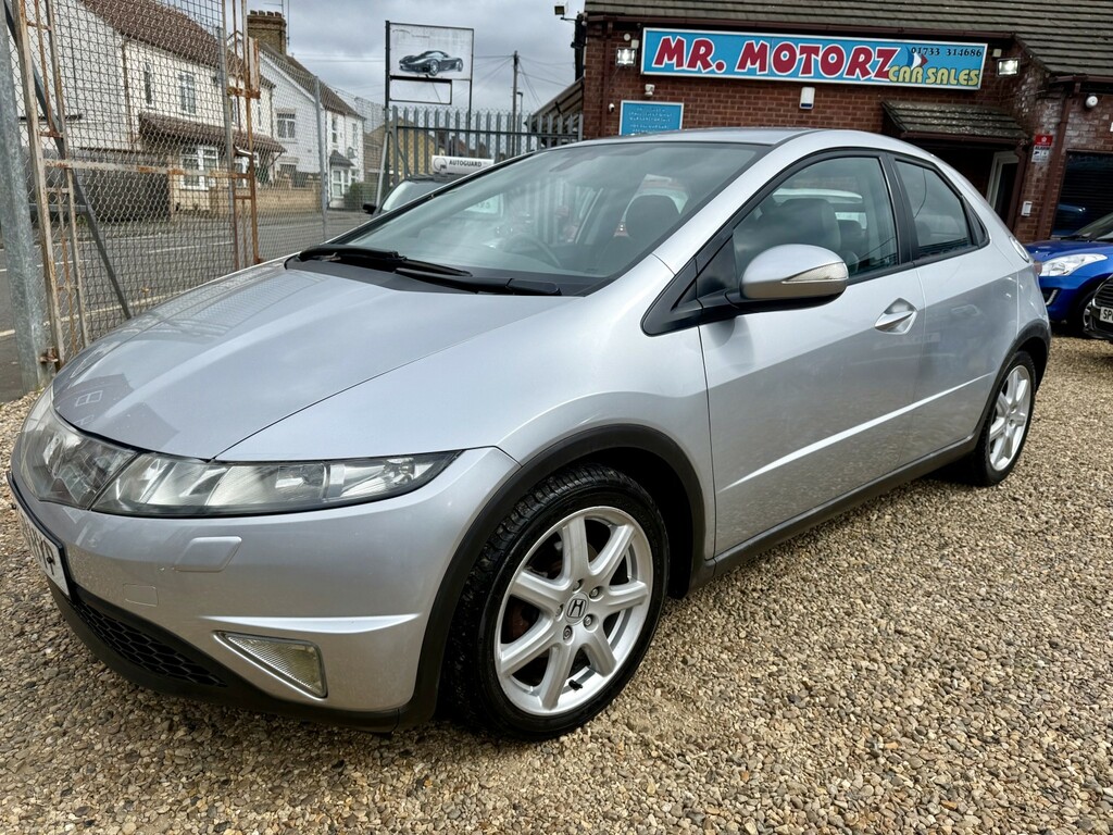 Honda Civic 1.8 I-vtec Ex 2008 YY58HYP Silver #2