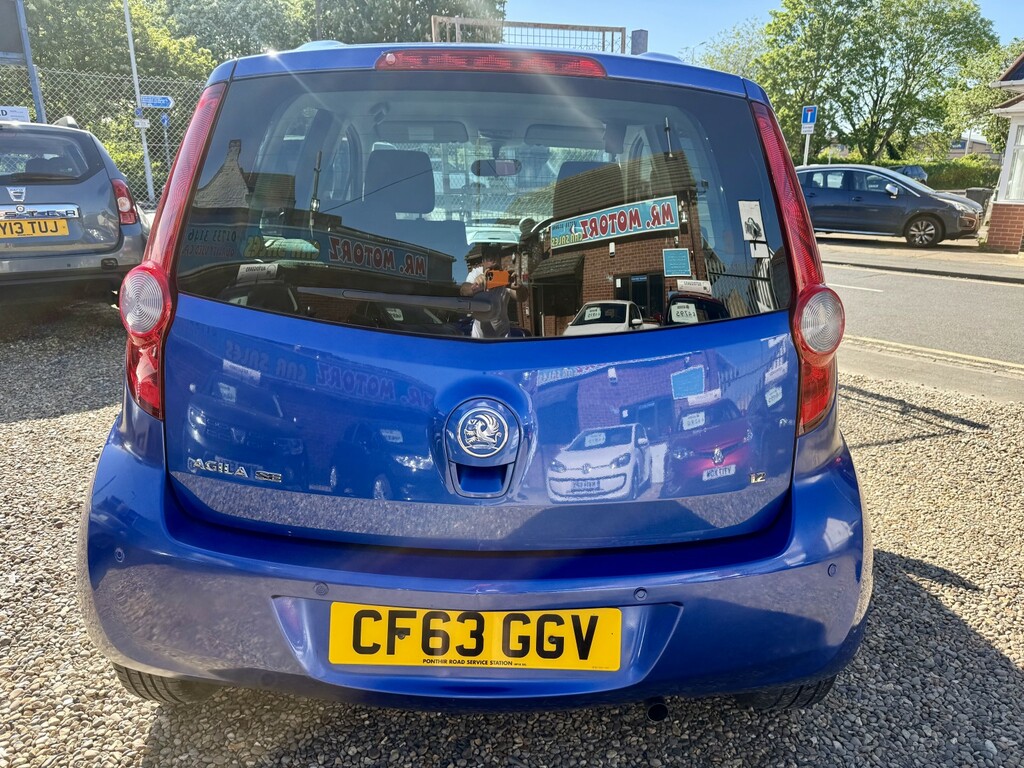 Vauxhall Agila 1.2 Vvt Ecoflex Se 2014 Blue #4