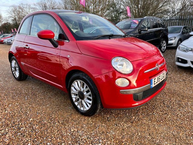 Fiat 500 1.2 Lounge Euro 6 S S EJ15LGU Red #4