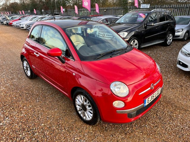 Fiat 500 1.2 Lounge Euro 6 S S Red