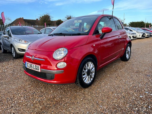 Fiat 500 1.2 Lounge Euro 6 S S EJ15LGU Red #3