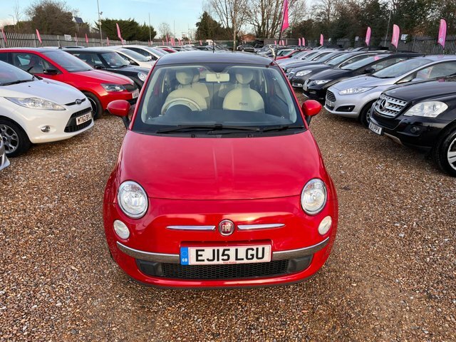 Fiat 500 1.2 Lounge Euro 6 S S EJ15LGU Red #2