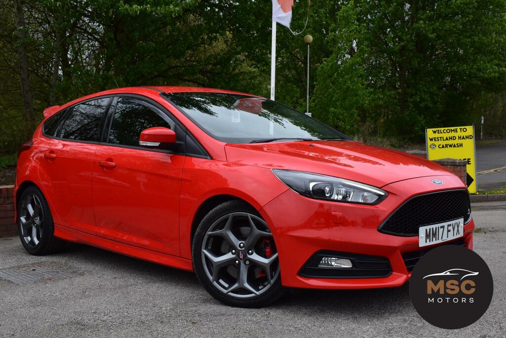 Ford Focus 2.0 Tdci St-3 Hatchback Euro 6 MM17FYX Red #2