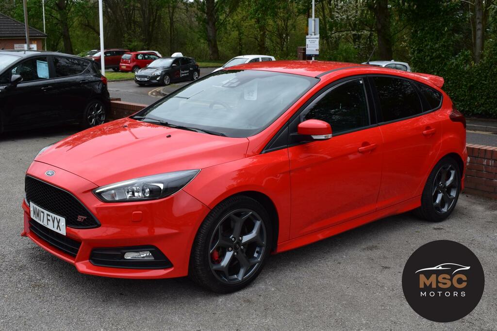 Ford Focus 2.0 Tdci St-3 Hatchback Euro 6 MM17FYX Red #5