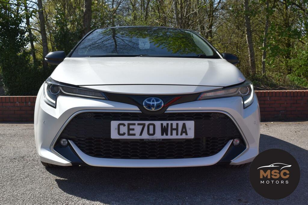 Toyota Corolla 2.0 Vvt-h Excel Hatchback Hybrid Cvt Eu CE70WHA White #4