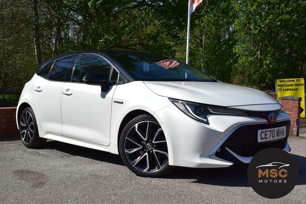 Toyota Corolla 2.0 Vvt-h Excel Hatchback Hybrid Cvt Eu CE70WHA White #2