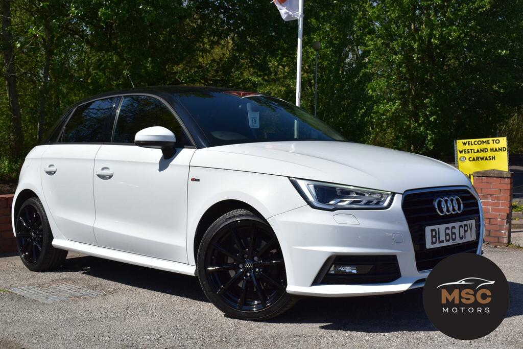 Audi A1 1.4 Tfsi Cod S Line Sportback Eu BL66CPY White #2