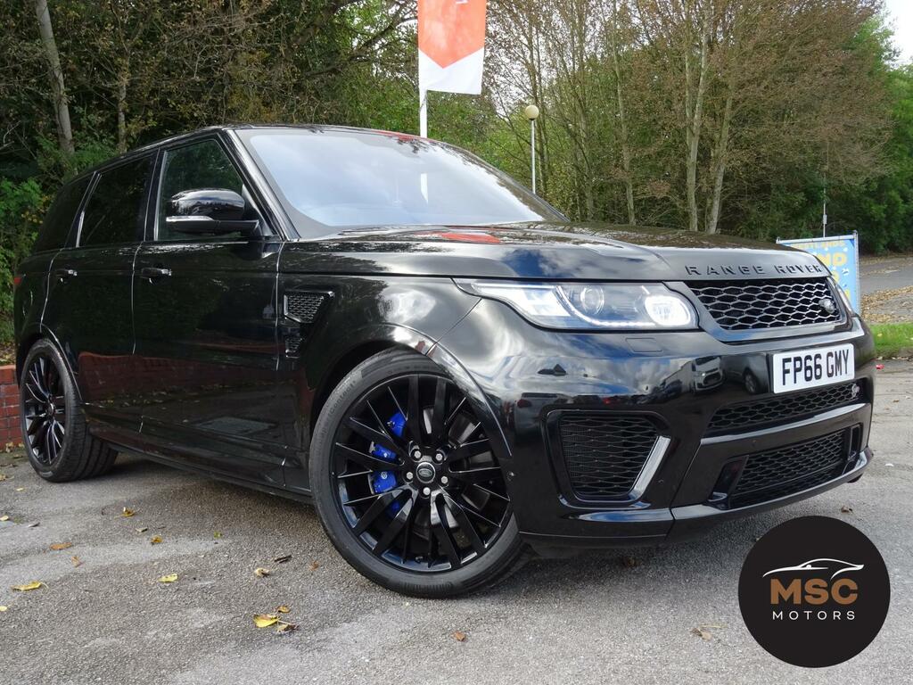 Land Rover Range Rover Sport 5.0 Svr Suv 2013 - 2017 L494 Black
