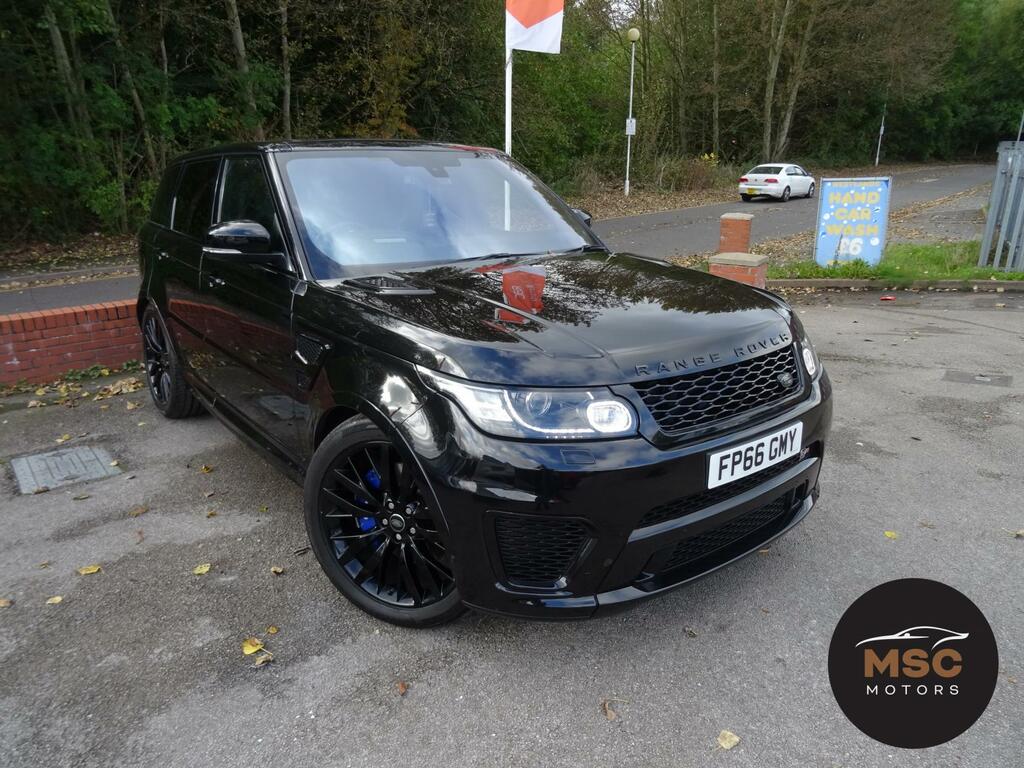 Land Rover Range Rover Sport 5.0 Svr Suv 2013 - 2017 L494 Black #2