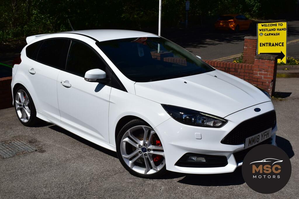 Ford Focus 2.0 Tdci St-3 Hatchback Euro 6 White